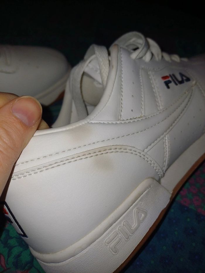 Basket Fila blanche - photo numéro 6