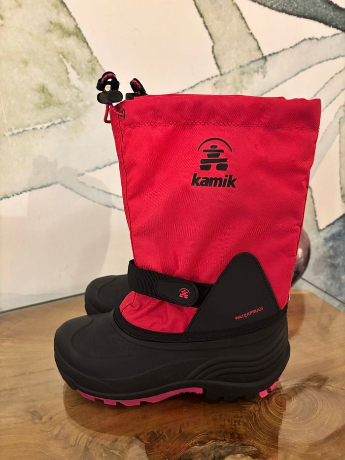 Après ski chaussures bottes de neige rose Kamik 36