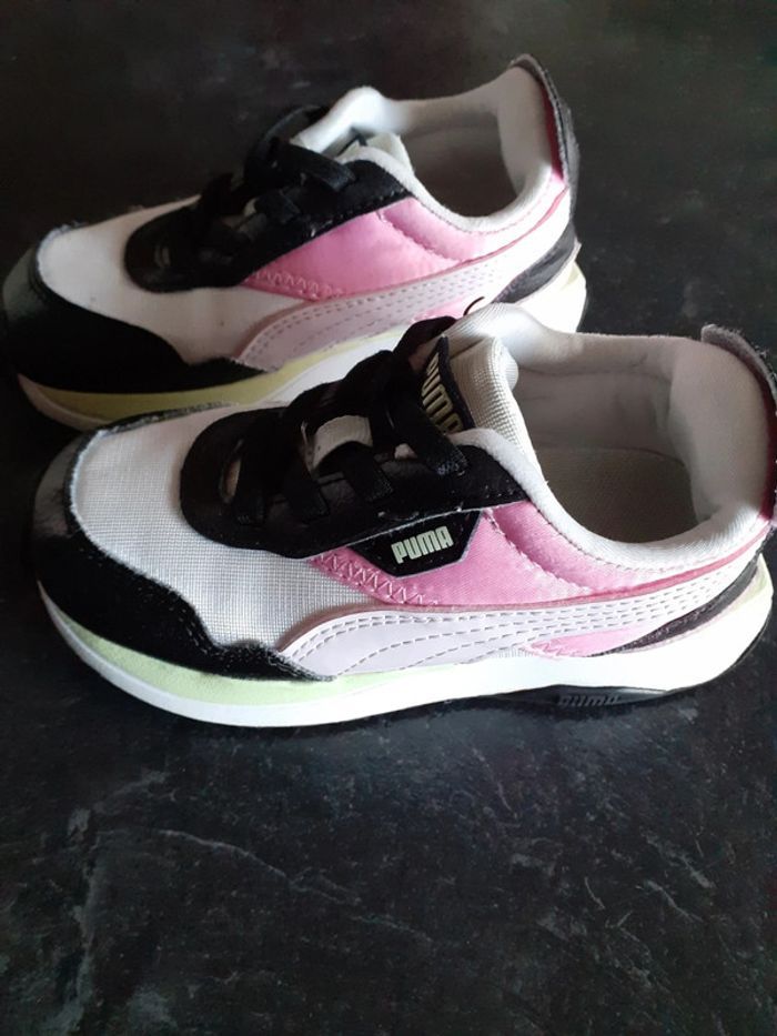 Baskets fille puma rider pointure 25 - photo numéro 7