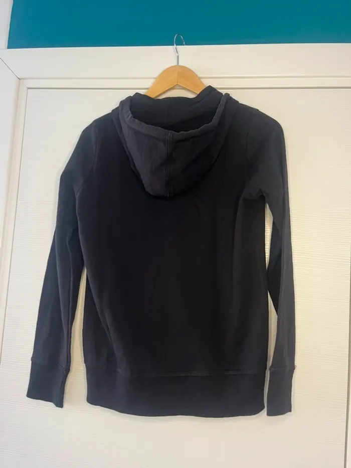 🔹 Gilet Noir à Capuche Doublé Polaire – Gémo 🔹 - photo numéro 3