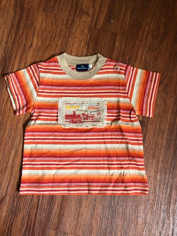 Tee shirt orange 6 mois