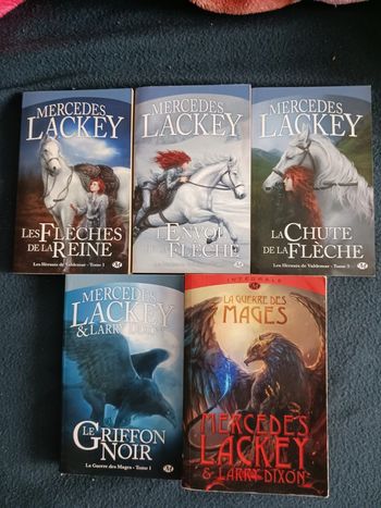 Trilogie Hérault de Valdemar + integrale La guerre des mages - Mercedes Lackley