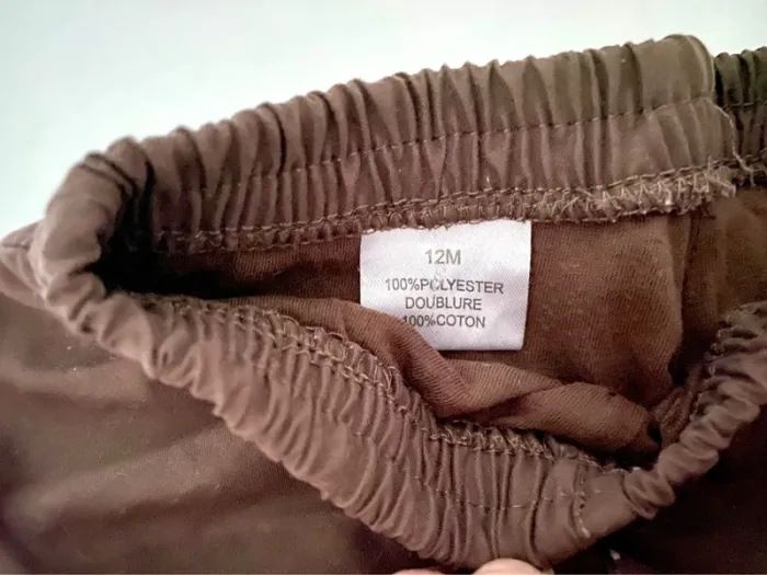 Lot de 2 pantalons taille 12 mois TBE - photo numéro 7