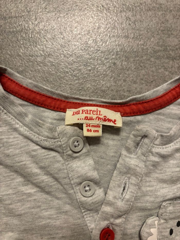 Teeshirt gris DPAM - photo numéro 2