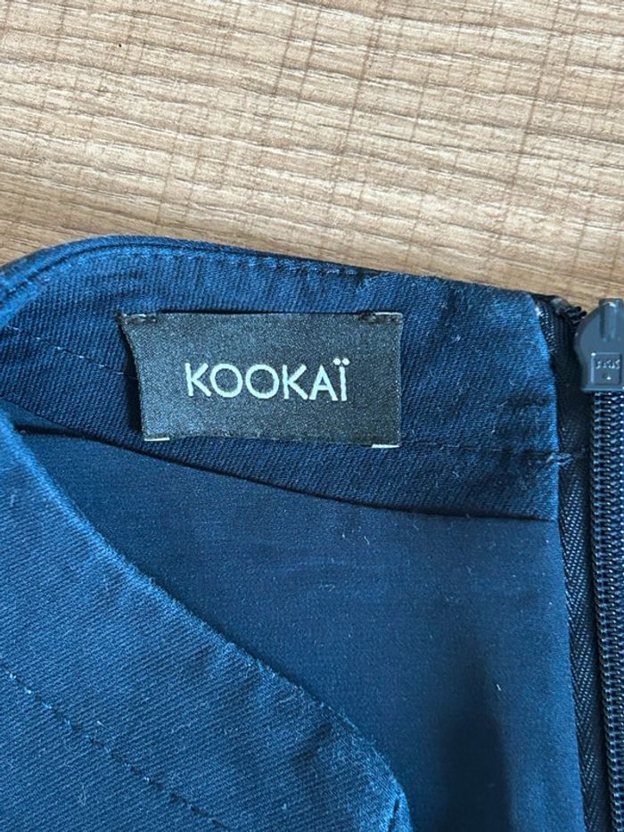 Robe bleue marine sans manches Kookai taille 36 TBE - photo numéro 15