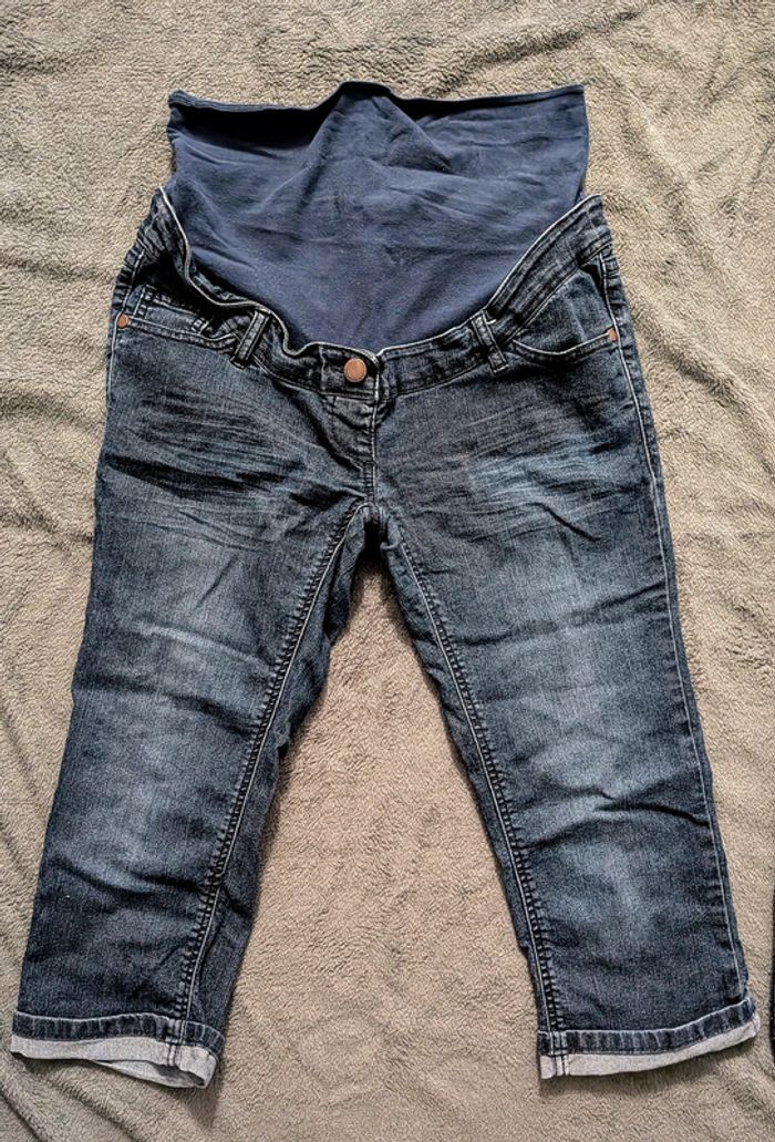 Lot de 3 pantacourts grossesse/maternité -38 - Kiabi - Très bon état - photo numéro 2