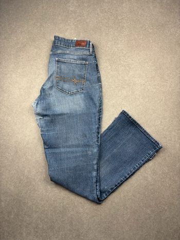 Jean pantalon coupe droite signature levis bleu taille S