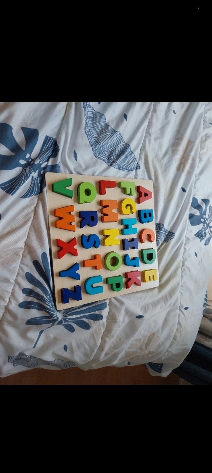 Plateau de l'alphabet