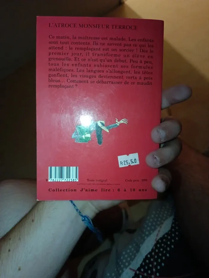 Livre l'atroce Monsieur Terroce - photo numéro 2