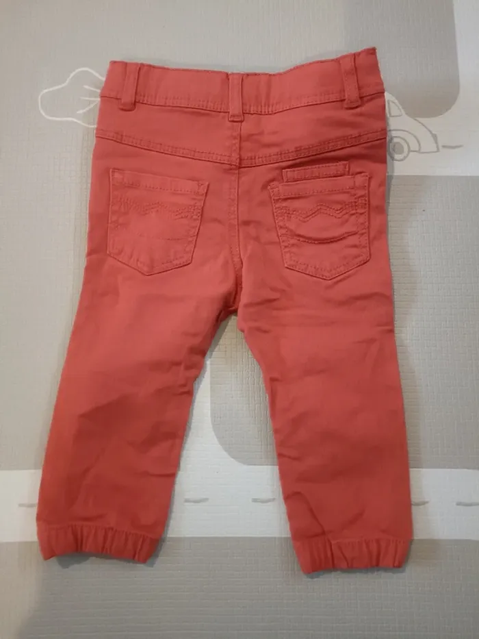 Pantalon jean 12 mois tao - photo numéro 2
