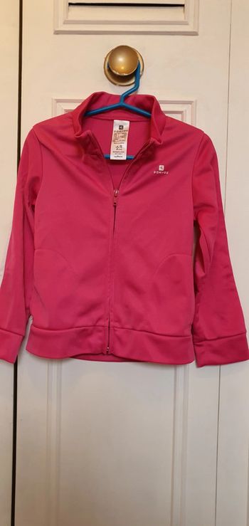 Veste jogging rose 3 ans