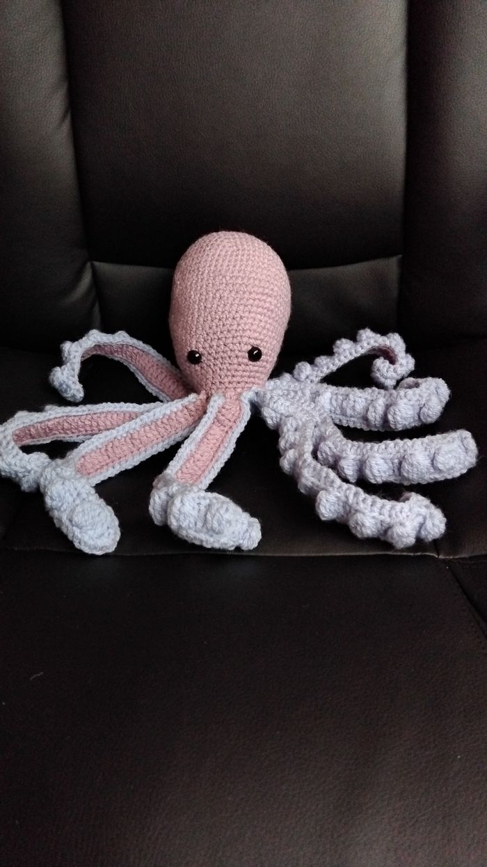 Poulpe 🐙 au crochet - photo numéro 2