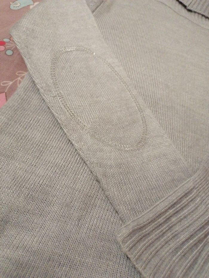 Pull col roulé vynil fraise 3ans - photo numéro 2