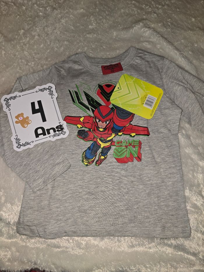 T-shirt Power Players 4ans