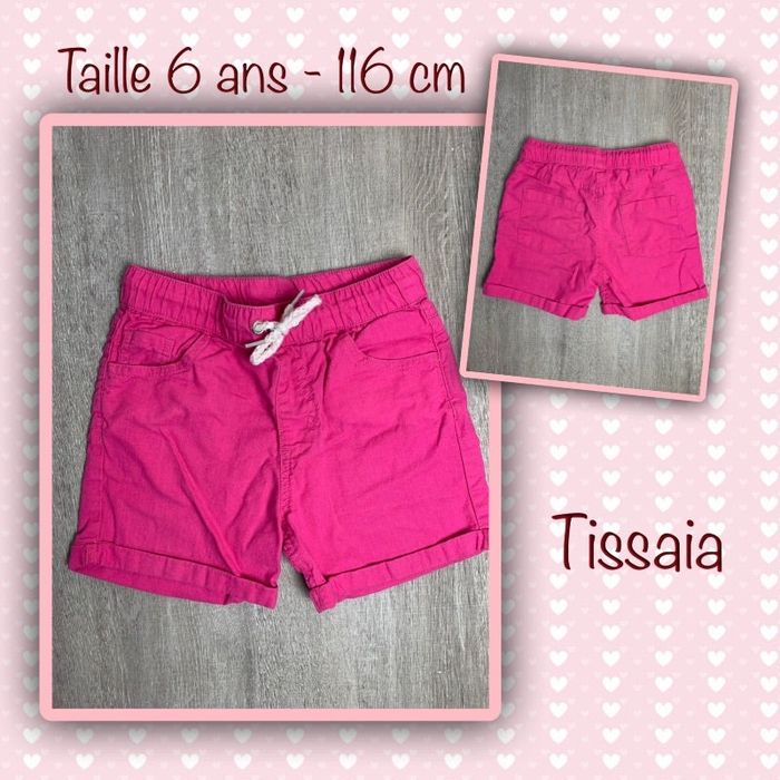 Short - taille 6 ans 116 cm