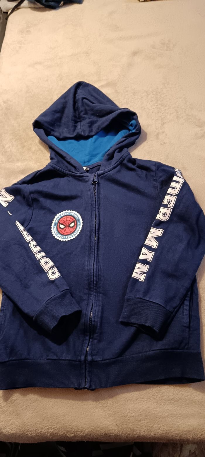 Veste à capuche Spider-Man 8 ans