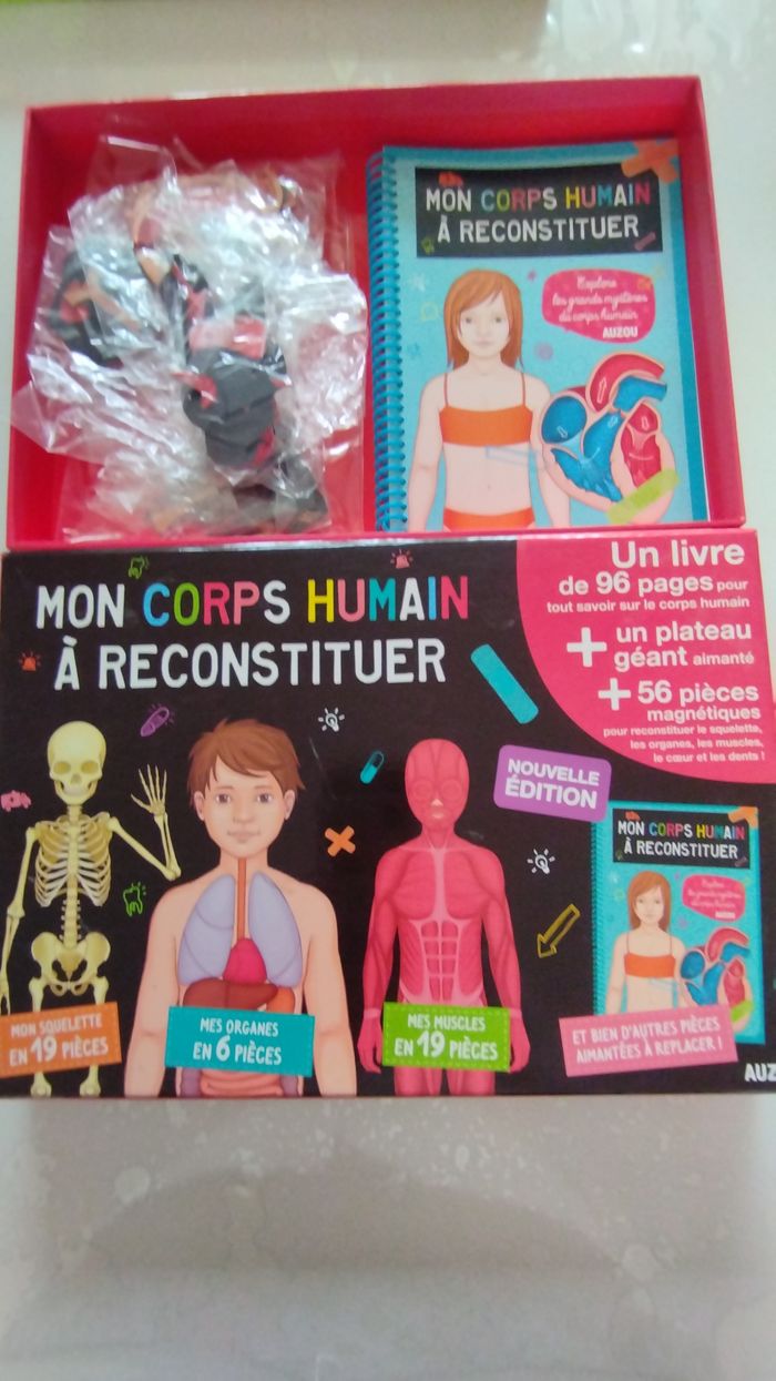 Jeu. Mon corps humain à reconstituer - photo numéro 2