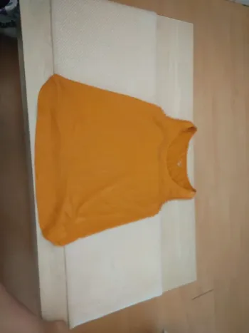 Tee shirt fluide bi matière 14 ans