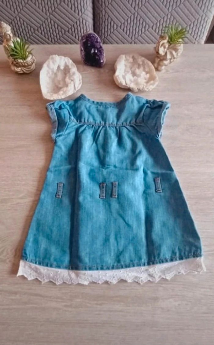 Robe en jean 12 mois - photo numéro 3