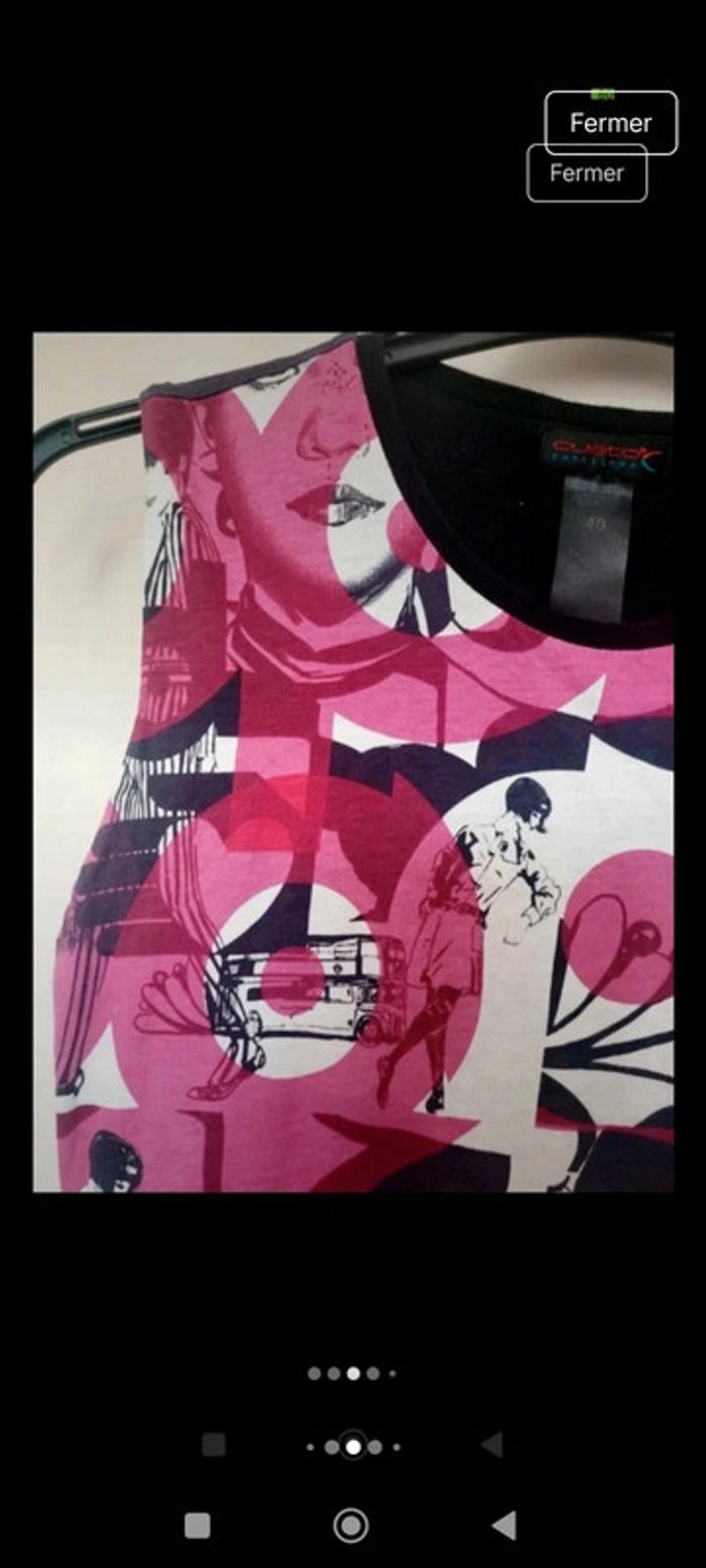 Robe courte été femme L Ousbok barcelona - photo numéro 3