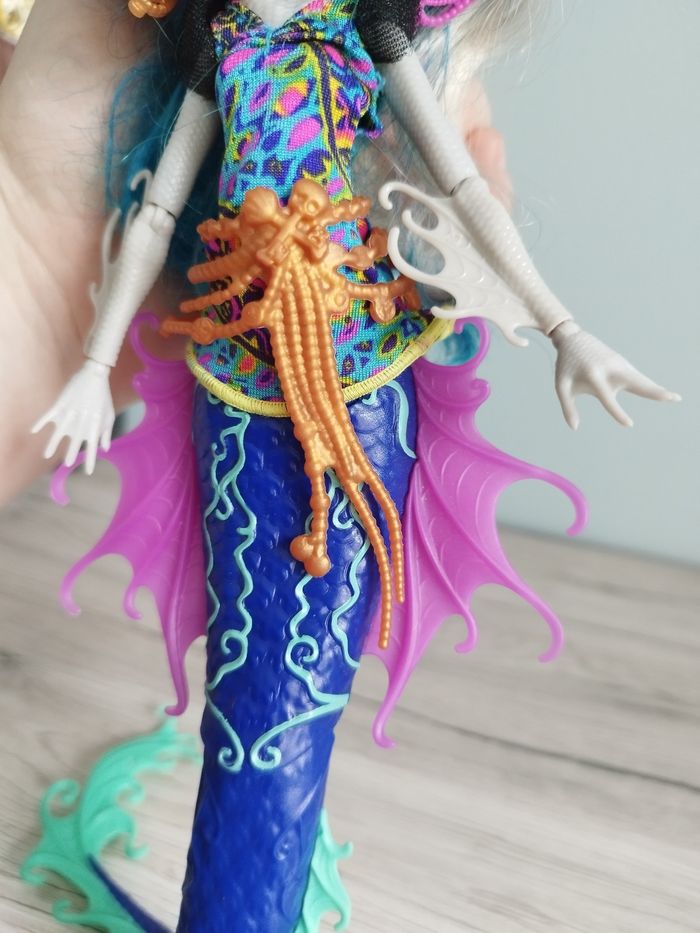 Poupée Monster high Péri et pearl Serpentine sirène - photo numéro 7