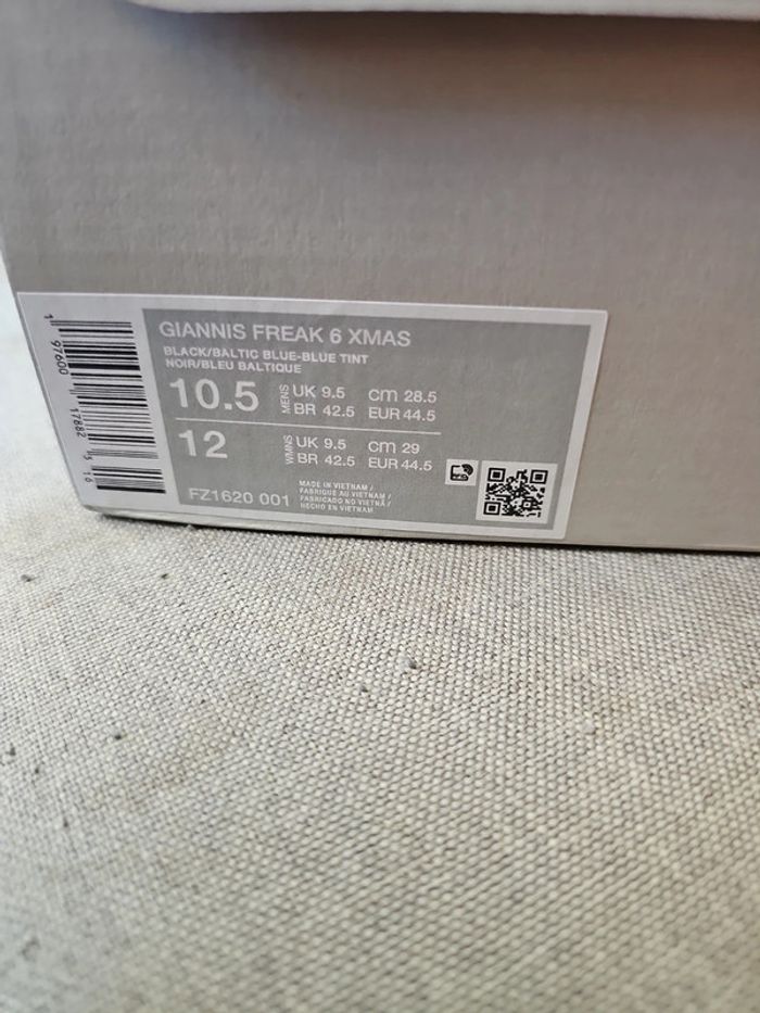 🔥Nike Giannis Freak 6 "XMAS" T.44,5🏀 - photo numéro 11