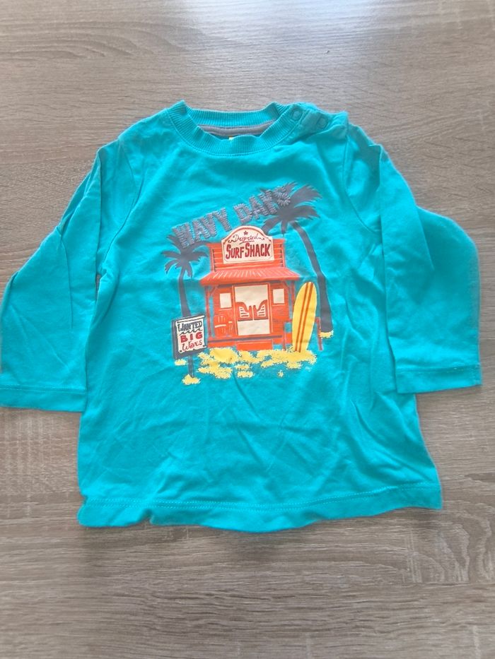 Lot 2 t-shirt manche longue