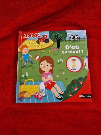 Livre kididoc d'où ça vient