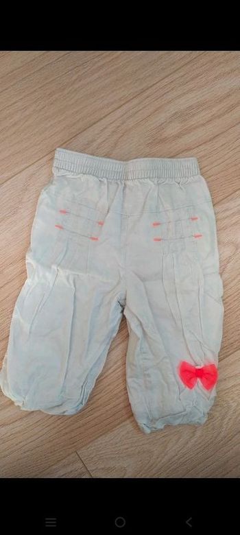 Pantalon orchestra noeud corail 6 mois