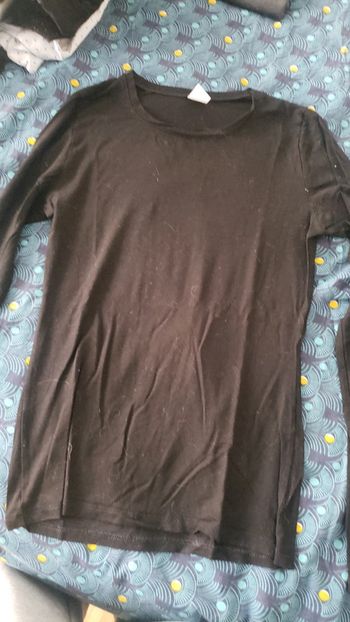 Tee shirt noir camaieu