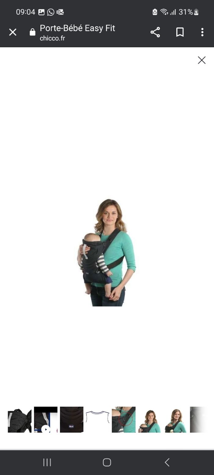 Vente porte-bébé Chicconeuf sans emballage - photo numéro 6