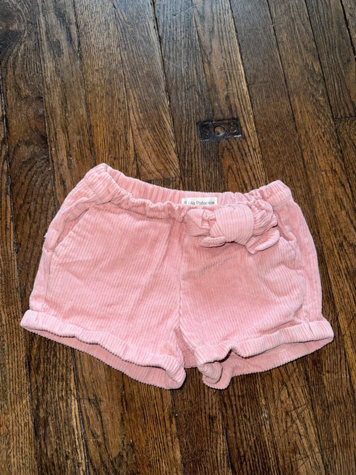 Short velour Lola palacios  2 ans (taille grand)