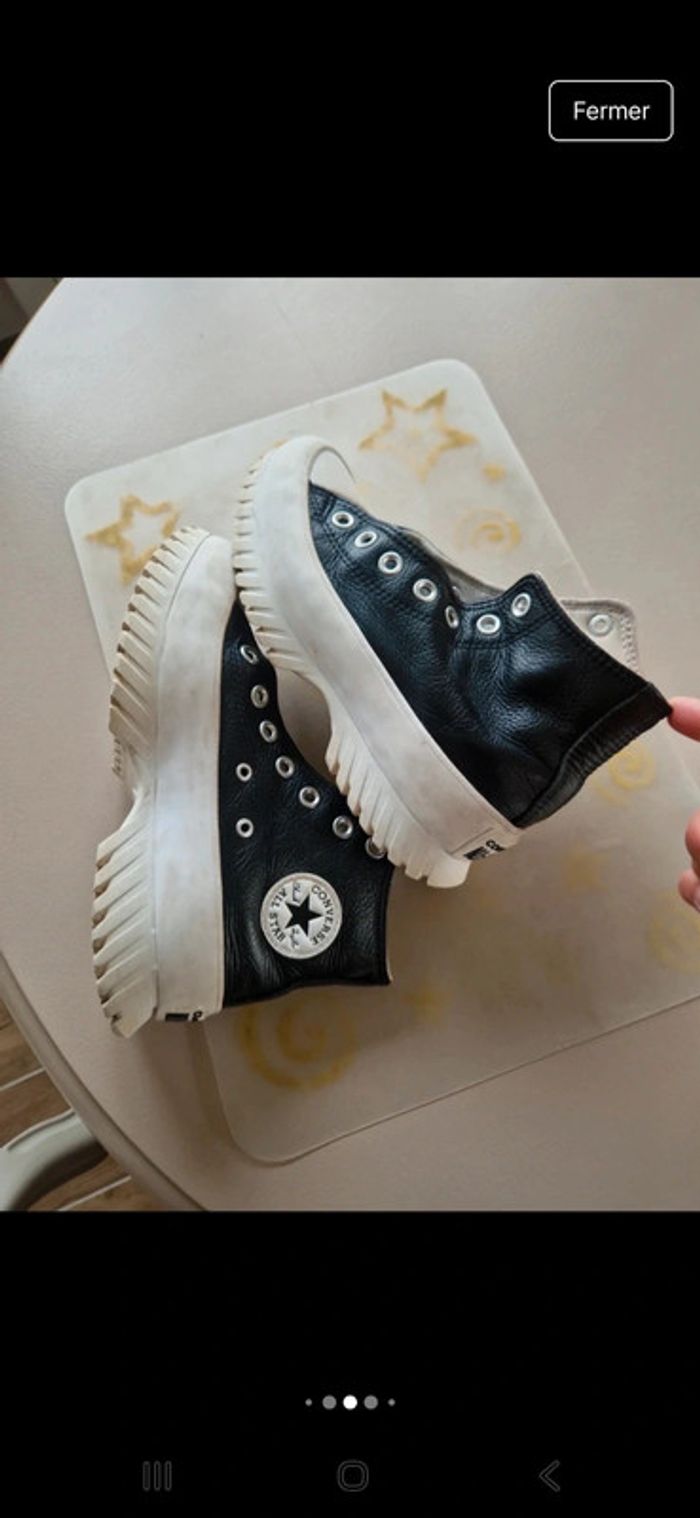 Converse hautes 🖤 - photo numéro 14