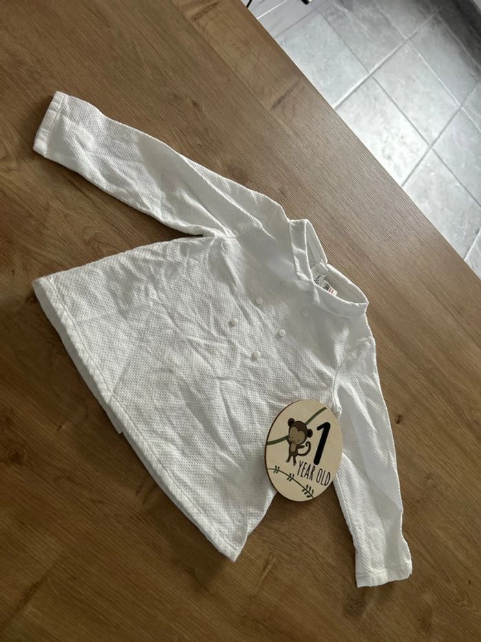 Blouse Cyrillus col Claudine