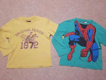 Lot de 2 tee shirts manches longues garçon 6ans catimini dpam