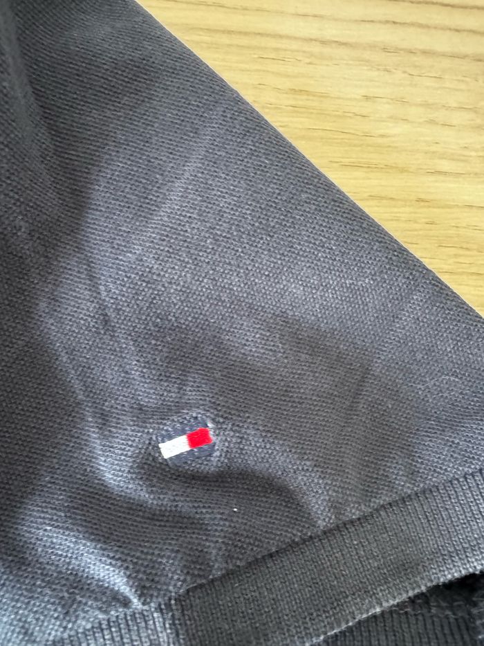 Polo tommy Hilfiger marine - photo numéro 3