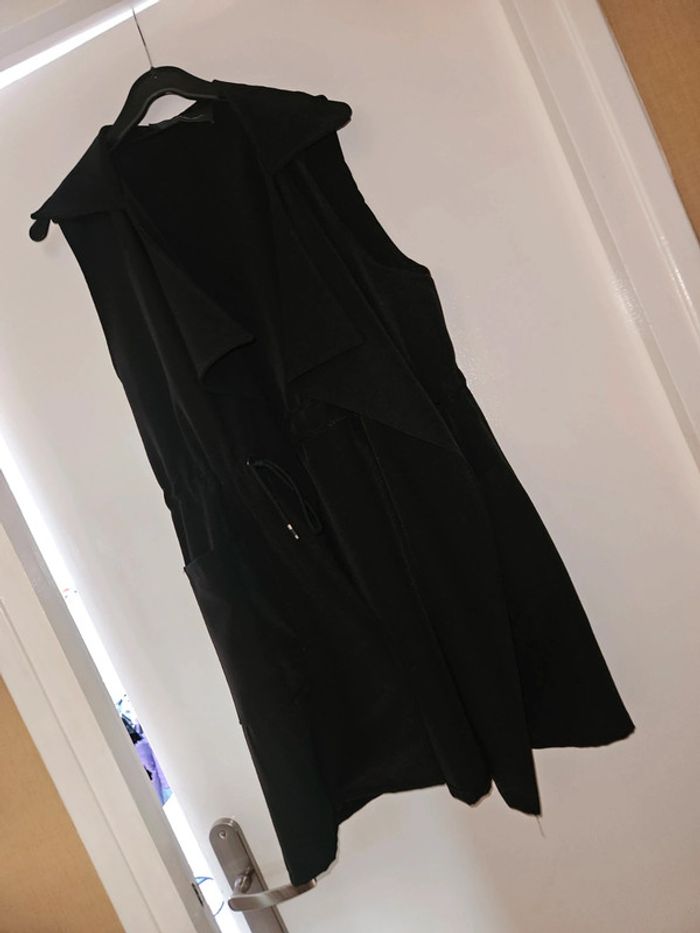 Veste sans manche Noire New Collection - photo numéro 3