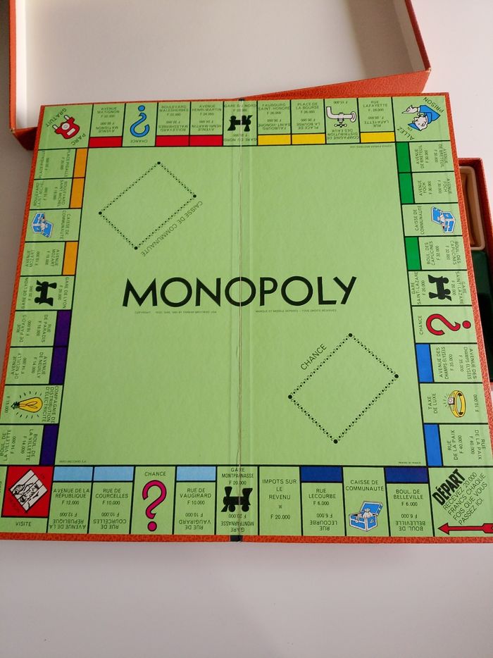 Monopoly miro meccano  année 60 vintage - photo numéro 7