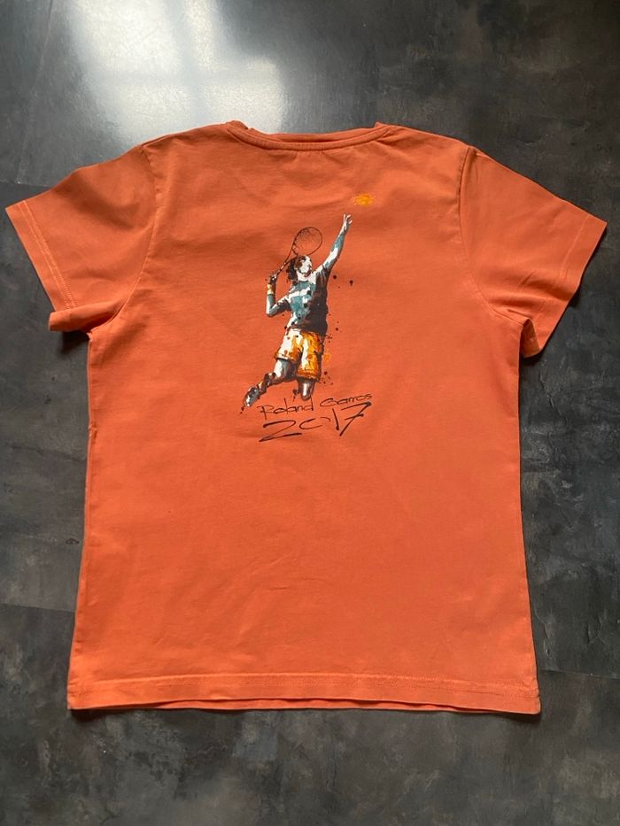 T-shirt collector Roland Garros 10 ans
