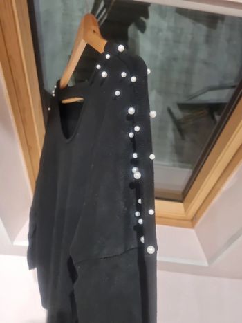 Pull avec perles