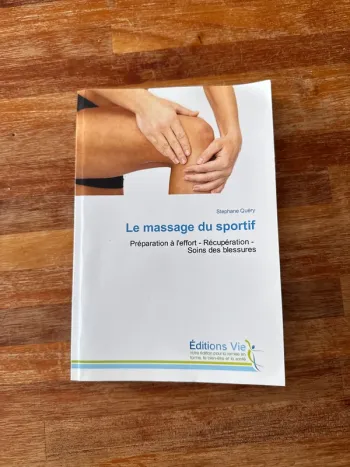 Livre Le massage du sportif