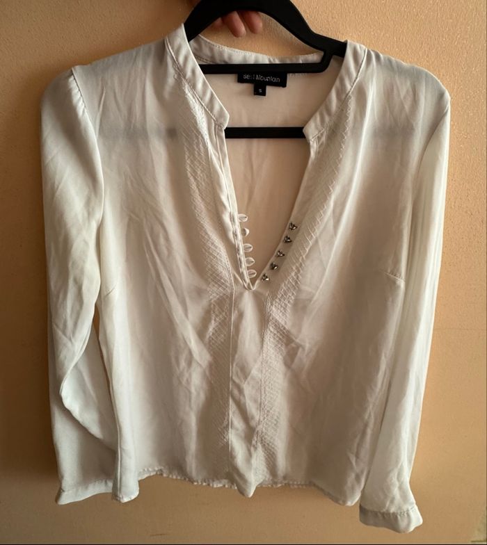 Blouse blanche Best Mountain – Taille S – Très bon état