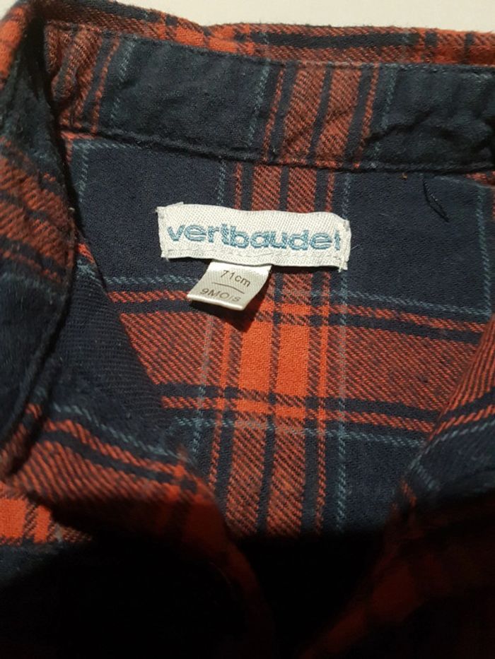 Chemise vert baudet 9 mois - photo numéro 2