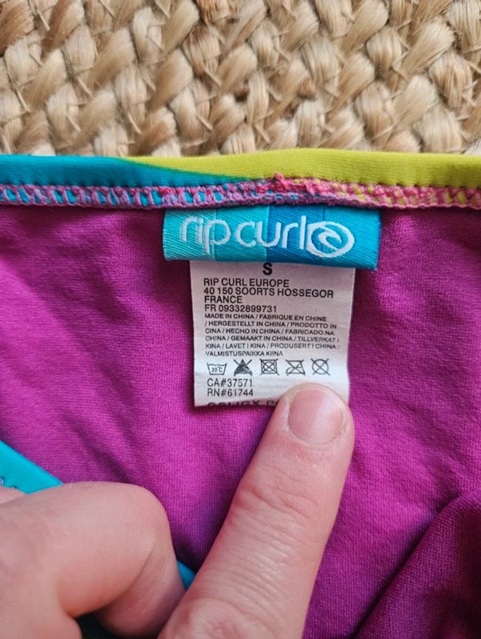 NEUF 👙 Maillot de bain 👙 2 pièces Rip Curl taille 36 - photo numéro 13