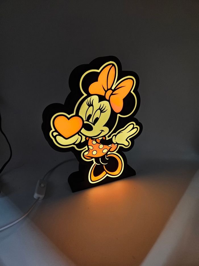 Lampe lumineuse à led disney minnie - photo numéro 5