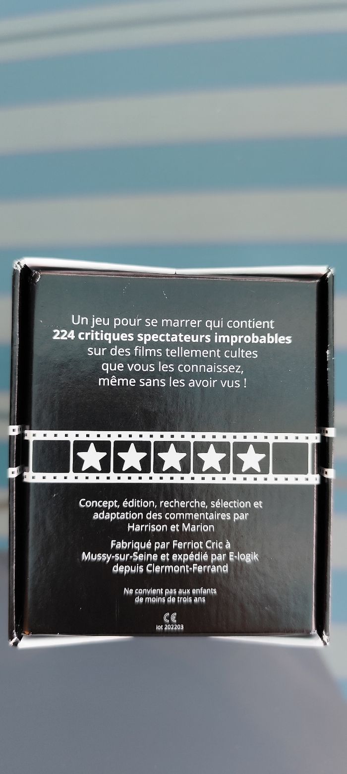 Jeu Faux cul sur le cinéma pour se marrer à l'apéro - photo numéro 2