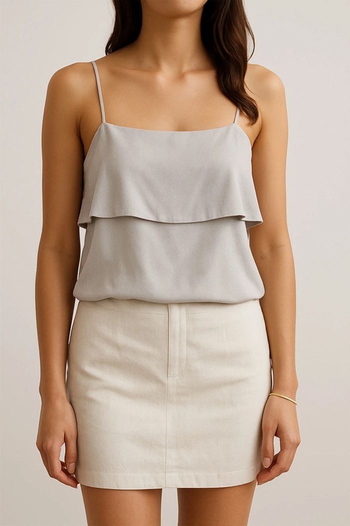 Top à fines bretelles H&M - photo numéro 2