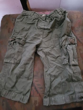 Pantalon taille elastique kidkanai 12 mois