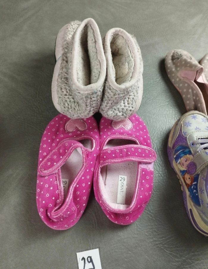 Lot complet de 15 paires – Chaussons et chaussures enfant – Pointures 18 à 31 - photo numéro 5