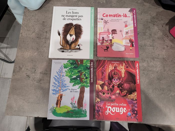 Livres "les mercredis à lire "